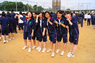 雨にぬれても 細田学園体育祭リハーサル 細田学園高校ブログ